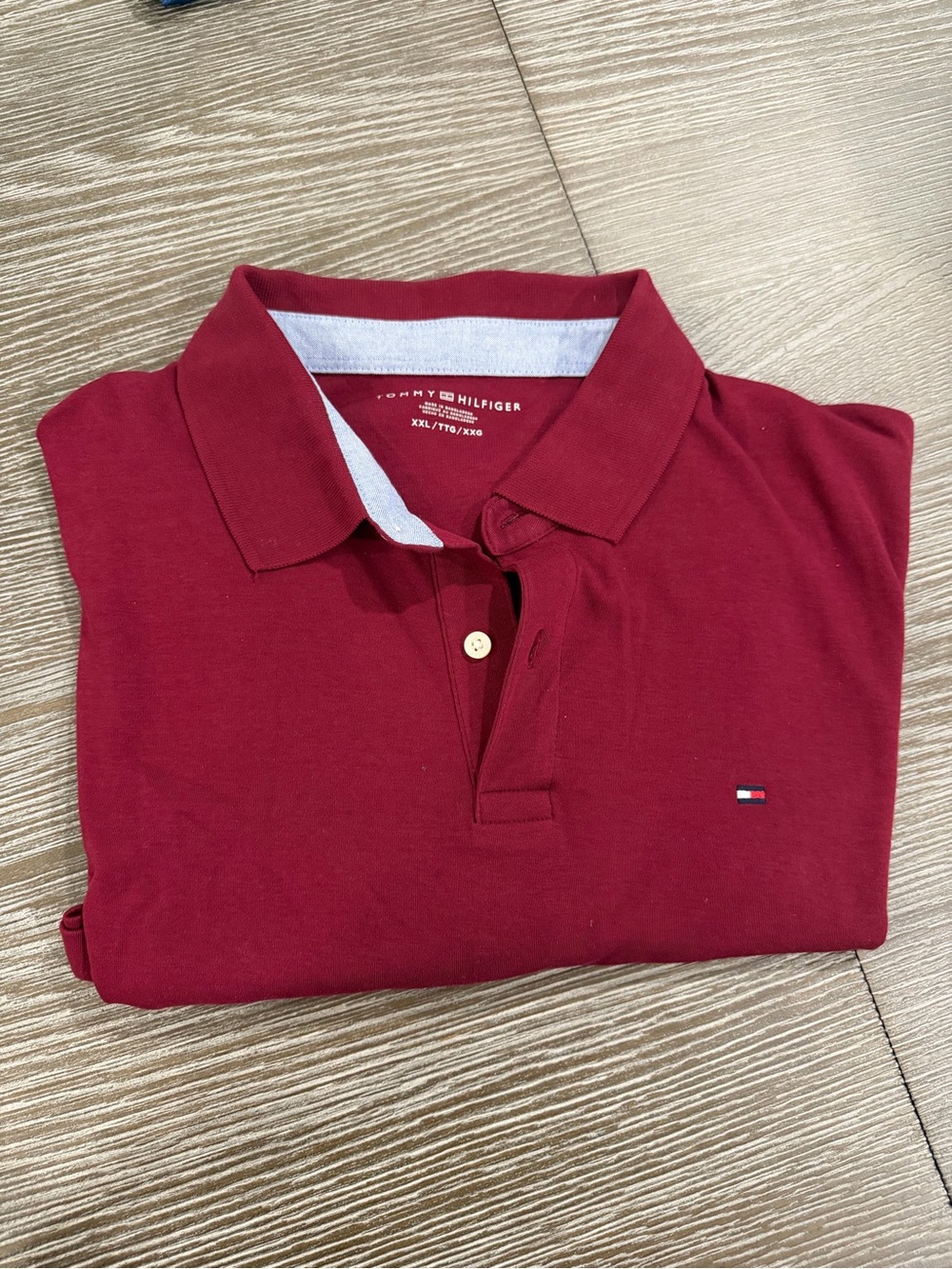 Tommy Hilfiger Men’s Red Polo Shirt